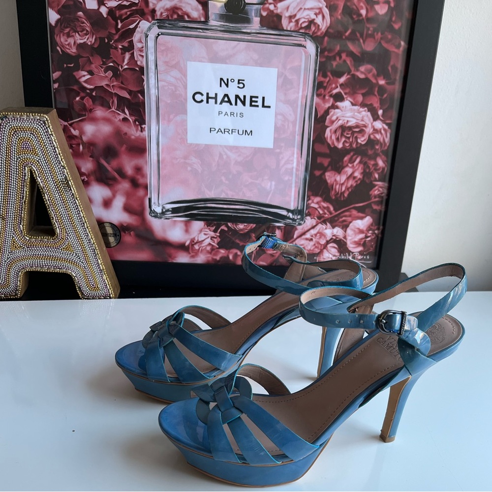 Vince Camuto Women's Cobalt Blue Platform